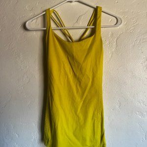 lululemon Women's Yellow Tank Top